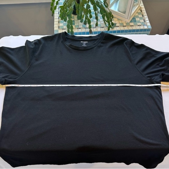 Bundle of 2 Old Navy Blue and Black Short Sleeve Relaxed Fit Tees Mens Size XL - Picture 7 of 11
